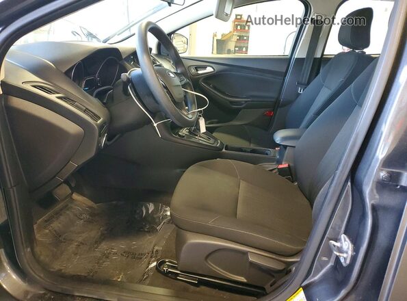 1FADP3K28JL213751 2018 FORD FOCUS Gray Вид салону спереду