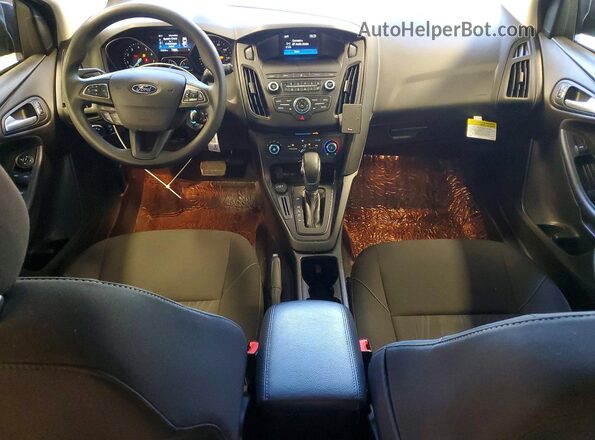 1FADP3K28JL213751 2018 FORD FOCUS Gray Вид панелі приладів