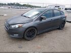 2016 Ford Focus Se Gray vin: 1FADP3K29GL406676