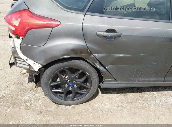 1FADP3K29GL406676 2016 FORD FOCUS Gray Widok z przodu