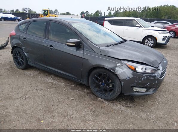 1FADP3K29GL406676 2016 FORD FOCUS Gray Przód prawy