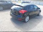 2017 Ford Focus Se Black vin: 1FADP3K29HL249183