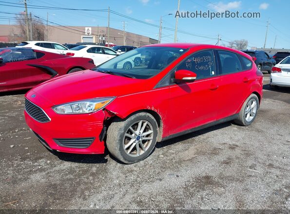 1FADP3K2XGL204266 2016 FORD FOCUS Orange Przód lewy