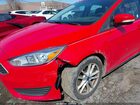 2016 Ford Focus Se Orange vin: 1FADP3K2XGL204266