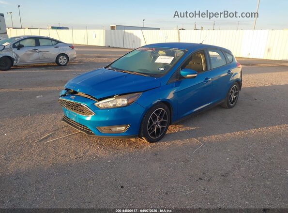 1FADP3K2XGL278402 2016 FORD FOCUS Blue Przód lewy