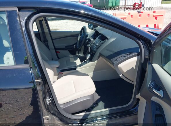 1FADP3K2XGL279887 2016 FORD FOCUS Black წინა სალონის ხედი