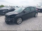 2016 Ford Focus Se Black vin: 1FADP3K2XGL279887