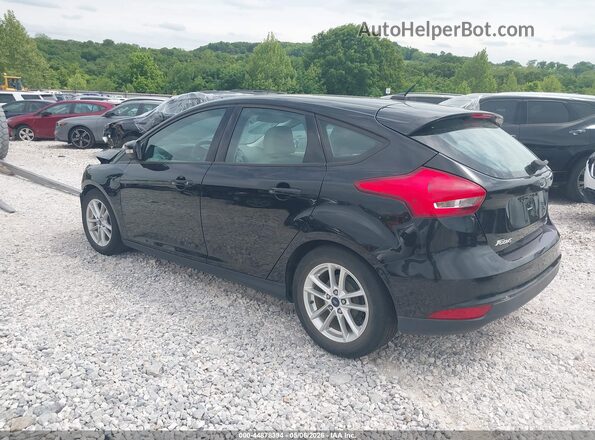 1FADP3K2XGL279887 2016 FORD FOCUS Black უკანა მარცხენა