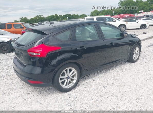 1FADP3K2XGL279887 2016 FORD FOCUS Black უკანა მარჯვენა