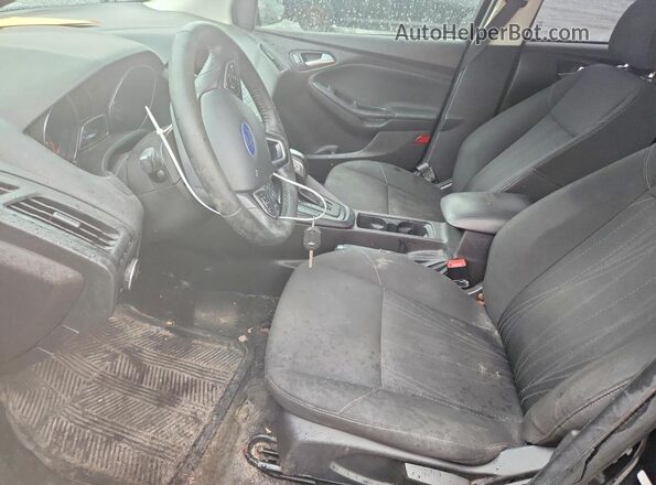 1FADP3K2XGL375096 2016 FORD FOCUS Black Вид салону спереду