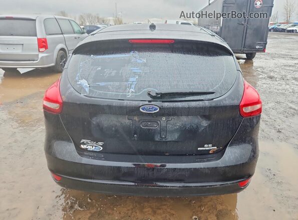 1FADP3K2XGL375096 2016 FORD FOCUS Black Вид ззаду