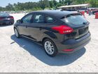 2017 Ford Focus Se Black vin: 1FADP3K2XHL252593