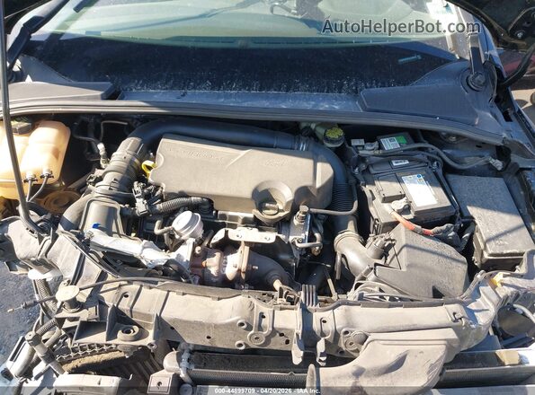 1FADP3KEXGL236242 2016 FORD FOCUS Черный Вид сзади