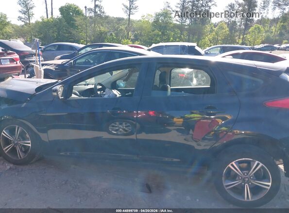 1FADP3KEXGL236242 2016 FORD FOCUS Черный Вид задней части салона