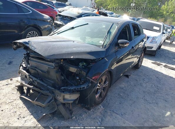 1FADP3KEXGL236242 2016 FORD FOCUS Черный Передняя левая четверть