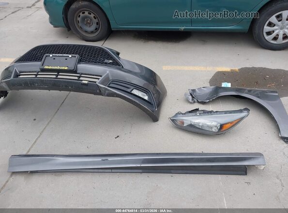 1FADP3L90GL262897 2016 FORD FOCUS ST Серый Вид щитка приборов