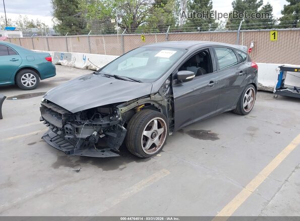 1FADP3L90GL262897 2016 FORD FOCUS ST Серый Передняя левая четверть