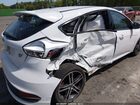 2018 Ford Focus St   White vin: 1FADP3L92JL307667