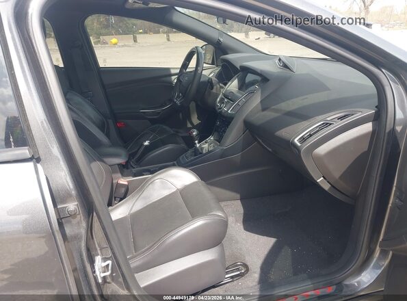 1FADP3L94GL235833 2016 FORD FOCUS ST Gray Widok wnętrza z przodu