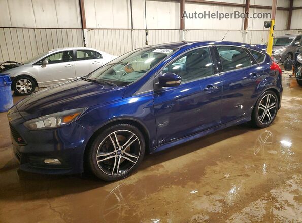 1FADP3L94GL265799 2016 FORD FOCUS Синий Передняя левая четверть