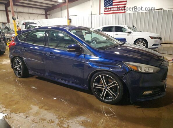 1FADP3L94GL265799 2016 FORD FOCUS Синий Передняя правая четверть