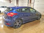 2016 Ford Focus St Синий vin: 1FADP3L94GL265799