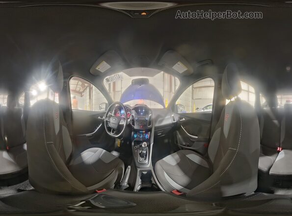 1FADP3L94GL265799 2016 FORD FOCUS Синий Вид наклейки с VIN-кодом