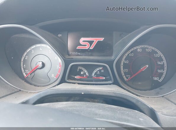 1FADP3L94GL389717 2016 FORD FOCUS ST Black უკანა სავარძლების ხედი