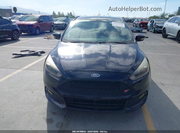 1FADP3L94GL389717 2016 FORD FOCUS ST Black უკანა სალონის ხედი
