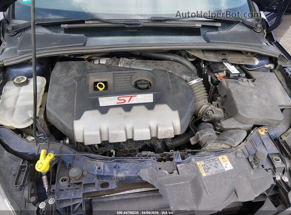 1FADP3L95GL201612 2016 FORD FOCUS ST Синий Вид сзади