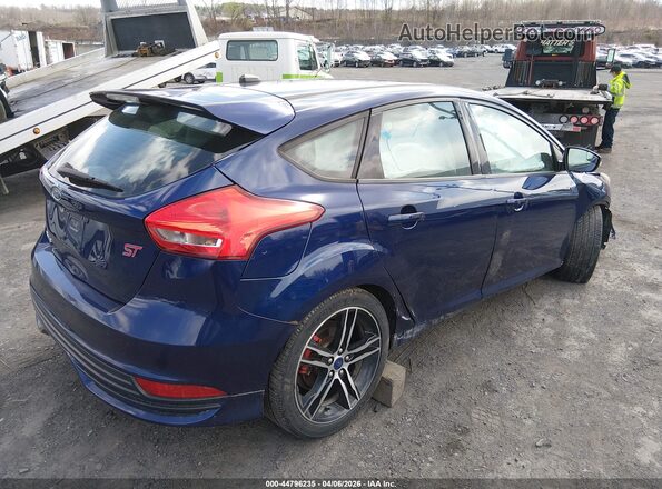 1FADP3L95GL201612 2016 FORD FOCUS ST Синий Задняя правая четверть