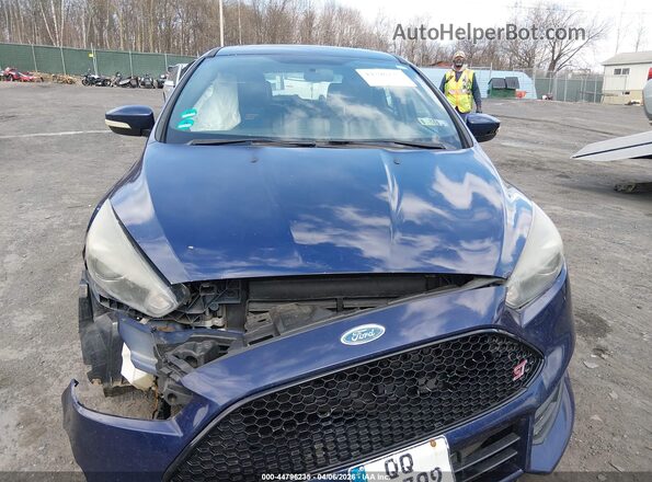 1FADP3L95GL201612 2016 FORD FOCUS ST Синий Вид щитка приборов