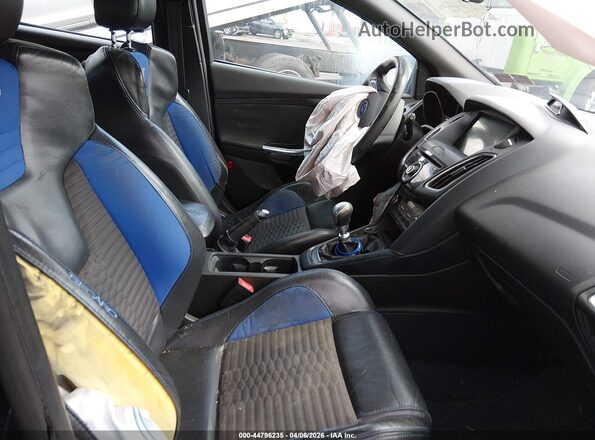 1FADP3L95GL201612 2016 FORD FOCUS ST Синий Вид салона спереди