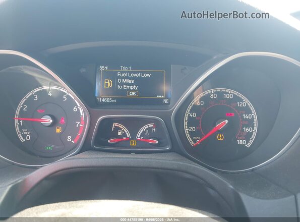 1FADP3L98GL229646 2016 FORD FOCUS ST Gray უკანა სავარძლების ხედი