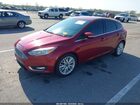 2016 Ford Focus Titanium Red vin: 1FADP3N25GL388480