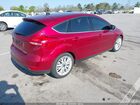 2016 Ford Focus Titanium Red vin: 1FADP3N25GL388480