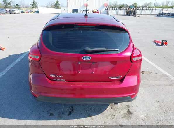1FADP3N25GL388480 2016 FORD FOCUS Red 