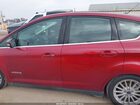 2016 Ford C-max Hybrid Sel Red vin: 1FADP5BU8GL100131