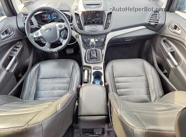 1FADP5CU2GL119742 2016 FORD C-MAX Black Вид панелі приладів