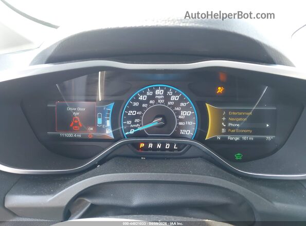 1FADP5CU3GL113318 2016 FORD C-MAX ENERGI White Widok tylnych siedzeń