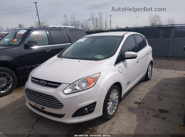 1FADP5CUXGL110626 2016 FORD C-MAX ENERGI Белый Передняя левая четверть