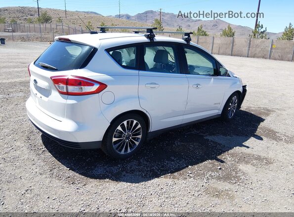 1FADP5DU8HL104338 2017 FORD C-MAX HYBRID Белый Задняя правая четверть