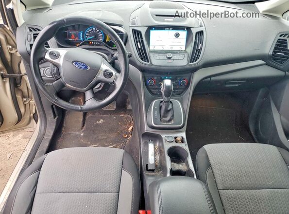 1FADP5EU7HL115152 2017 FORD C-MAX Желто-коричневый Вид панели приборов