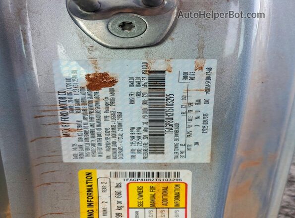 1FAGP8UH2T5103295 2026 FORD MUSTANG Серебряный Вид подкапотного пространства