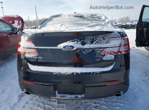 1FAHP2E8XKG100521 2019 FORD TAURUS Черный Вид сзади