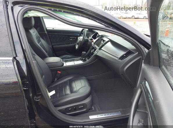 1FAHP2KT6KG100721 2019 FORD TAURUS Черный Вид салона спереди