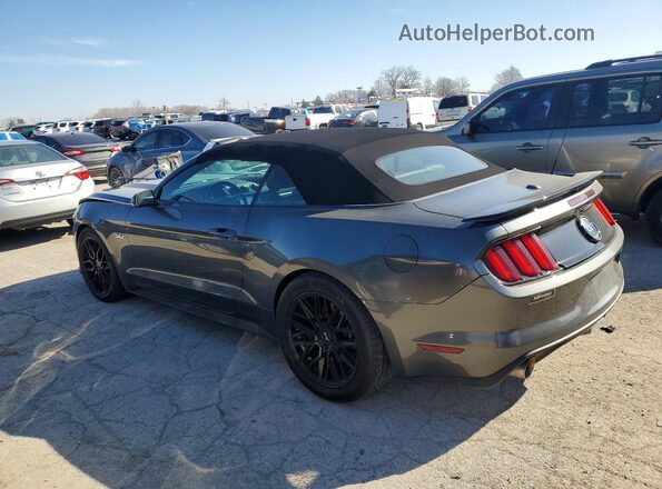 1FATP8FF5G5309596 2016 FORD MUSTANG Gray Tył lewy