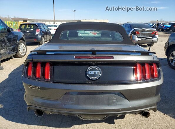 1FATP8FF5G5309596 2016 FORD MUSTANG Gray Widok z tyłu