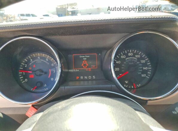 1FATP8UH2G5293152 2016 FORD MUSTANG Желтый Вид щитка приборов