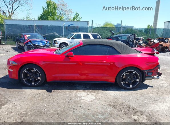1FATP8UH2J5133019 2018 FORD MUSTANG Red 